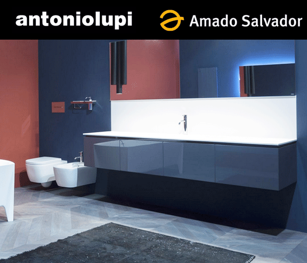 Antonio Lupi Colección Baño 2015 serie lunaria muebles de diseño italiano