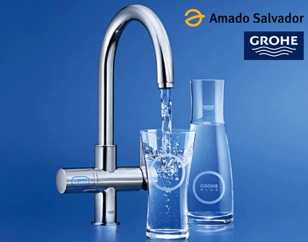 grifo Grohe Blue Pure para filtración de agua 