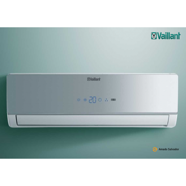 Aire acondicionado Split 1x1 Inverter VAILLANT VAI3-025WN con 2.236 frig/h y 2.365 kcal/h