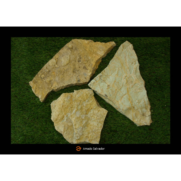 Piedra natural Aragonesa irregular gris pirineos espesor 2-3 cm clase I