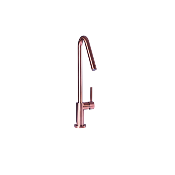 Monomando lavabo / fregadero giratorio sagitario rose mate