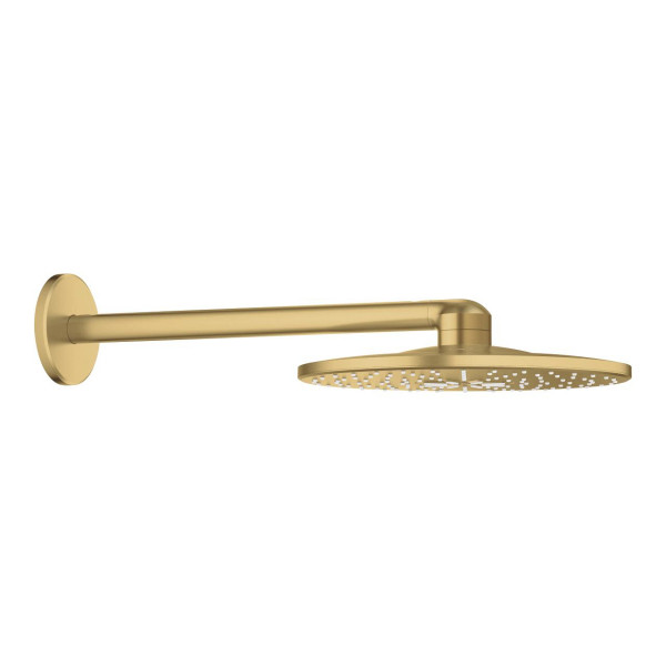 Conjunto de ducha Oro con brazo Mural Grohe