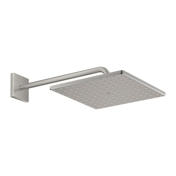 Rociador Cuadrado Mural 310 Cube Supersteel Grohe