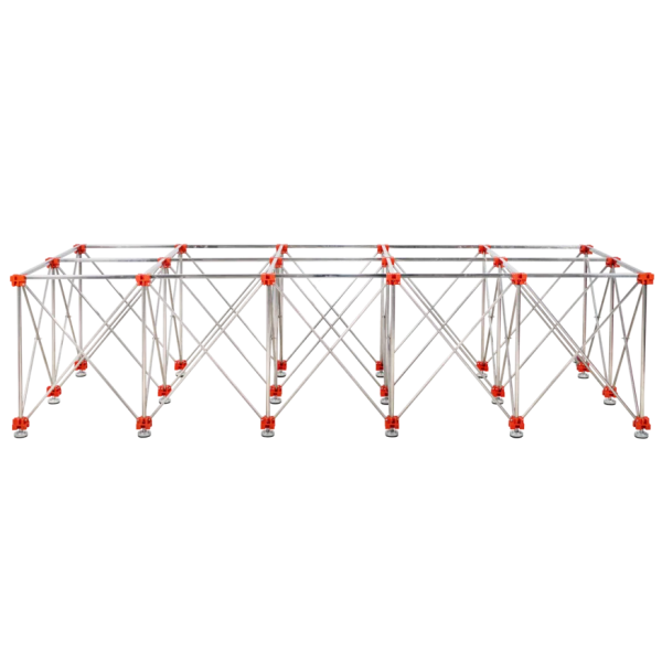 Mesa de trabajo retractil 120x120 cm .