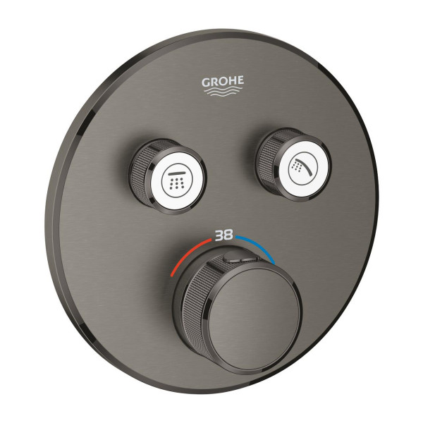 Termostato SmartControl 2 Llaves Empotrado Grafito Grohe