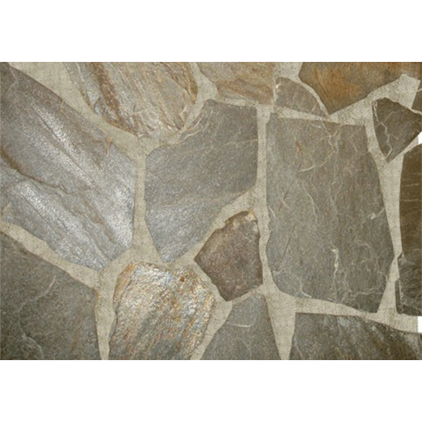 Piedra natural pizarra Planchón Filita Gris Irregular Sin sierre espesor 3-4 cm