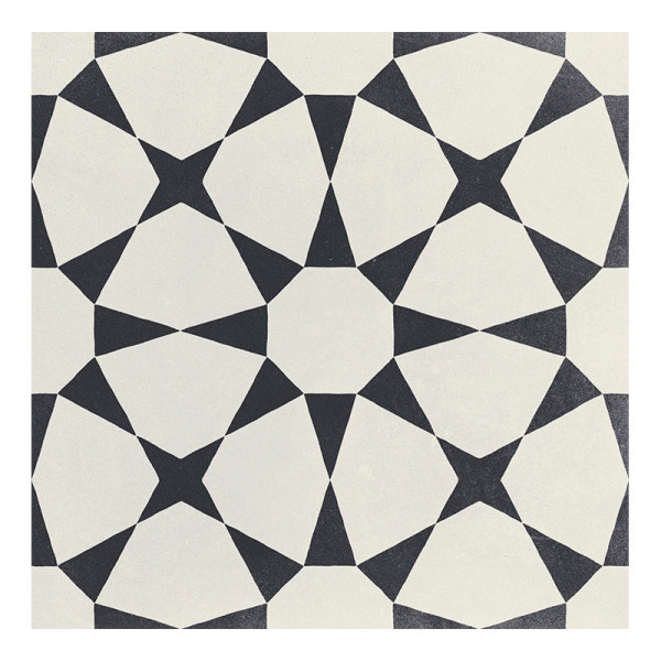 Pavimento CUBAN White Star 22,3x22,3cm porcelánico Harmony
