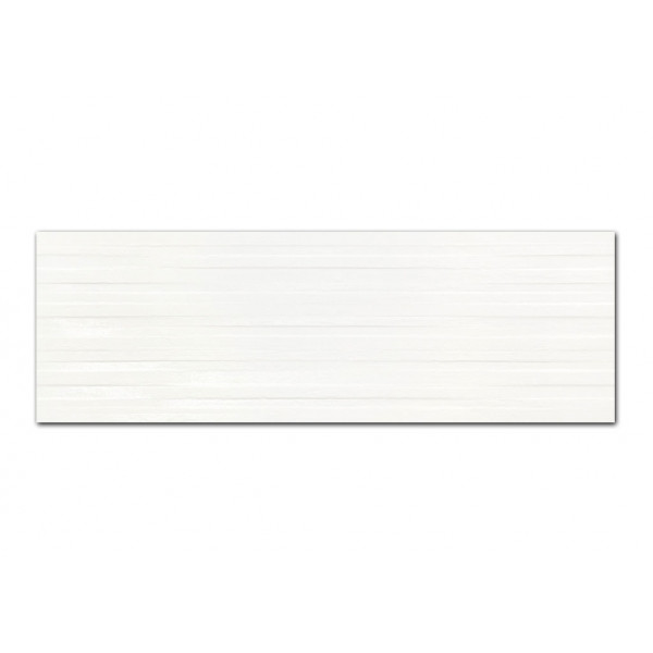 Revestimiento PURE striped satinado 33,3x100cm (slim) pasta blanca Peronda