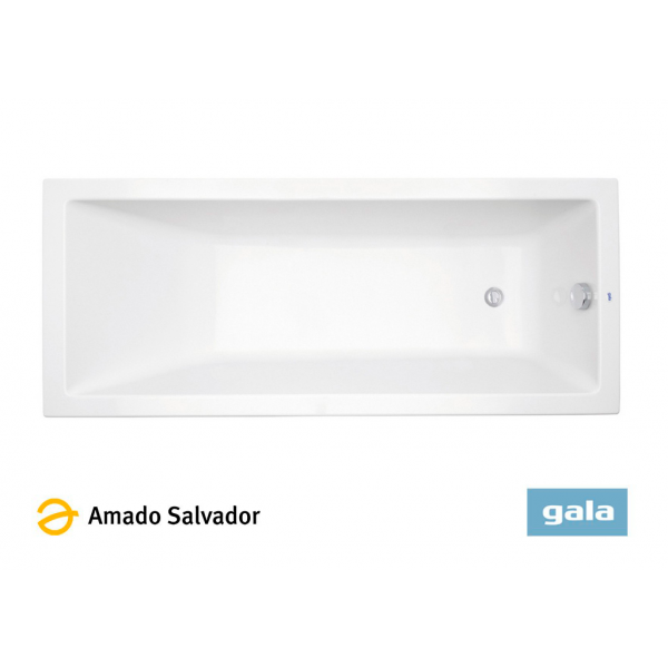 Bañera acrílica MITTA color blanco de Gala 160X70cm
