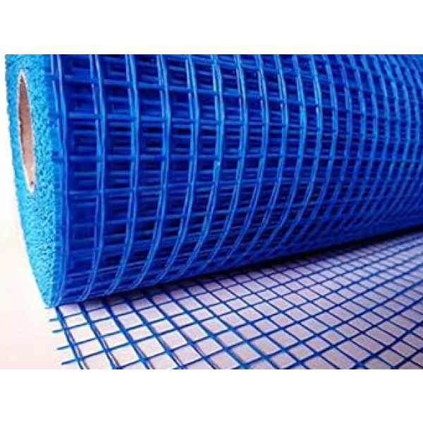 Metreado Malla Fibra Vidrio 90Gr/M2 10x10 Azul (Mortero)