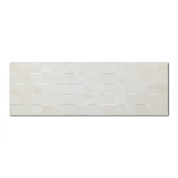 Revestimiento ARMONY Squared Bone 30x90cm pasta blanca Keramik Style 