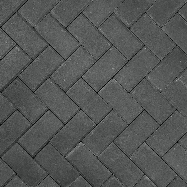 Adoquin negro de cuarzo 10x20x2cm