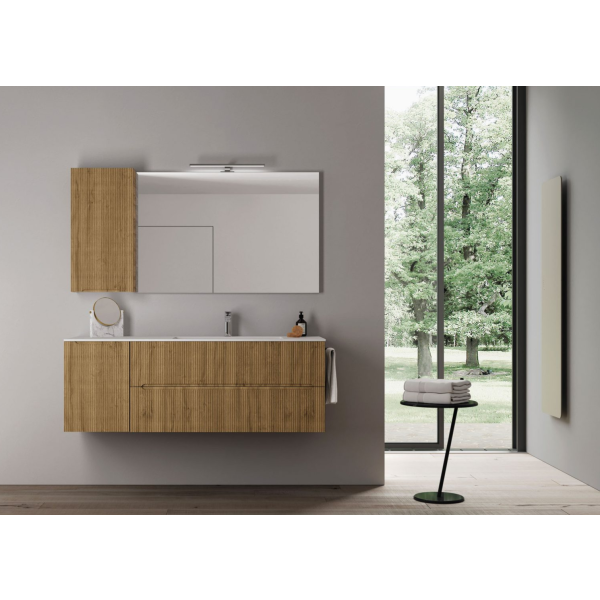 Mueble de Baño con Encimera Smyle 125cm by Blob de Idea Group