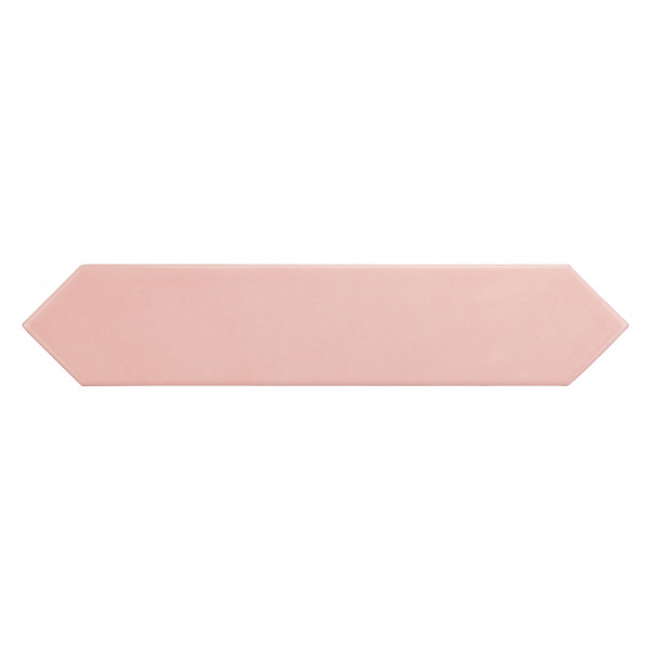 Revestimiento ARROW BLUSH PINK 5x25cm Equipe Cerámicas