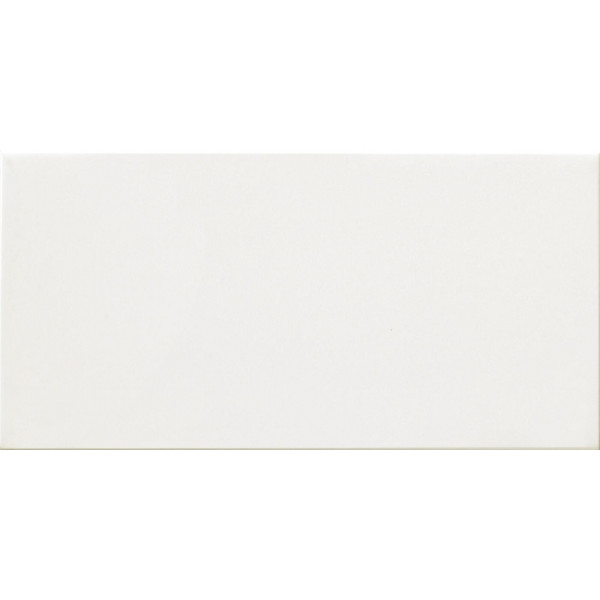 Revestimiento Blanco mate liso 10x20cm Keramik Style