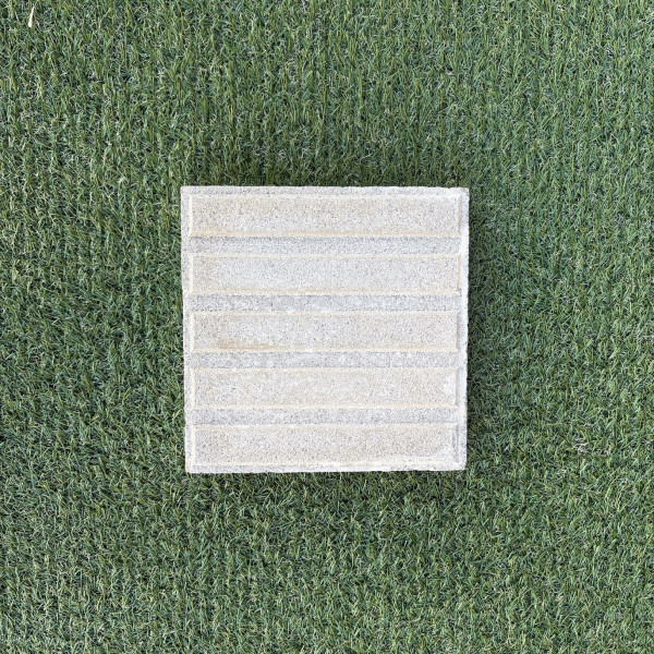 Baldosa Hidráulica de hormigón 5 Barras en Gris 20x20cm