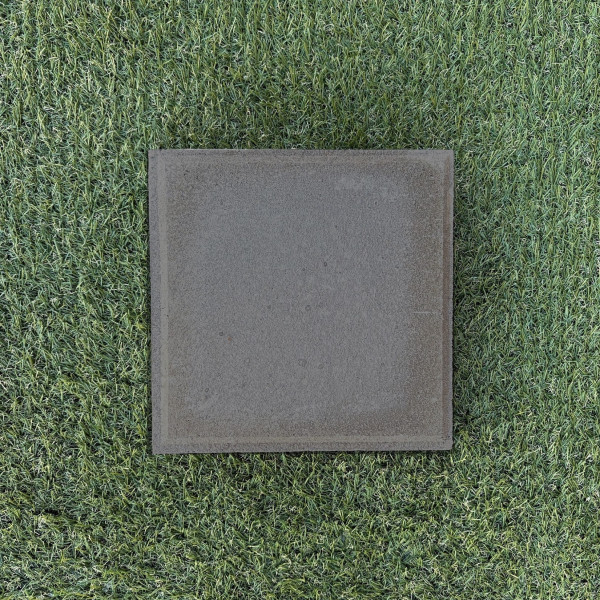 Baldosa hidráulica de hormigon lisa 20x20x3cm negro