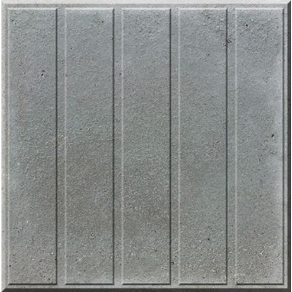 Baldosa Hidráulica de hormigón 5 Barras en Gris 20x20cm