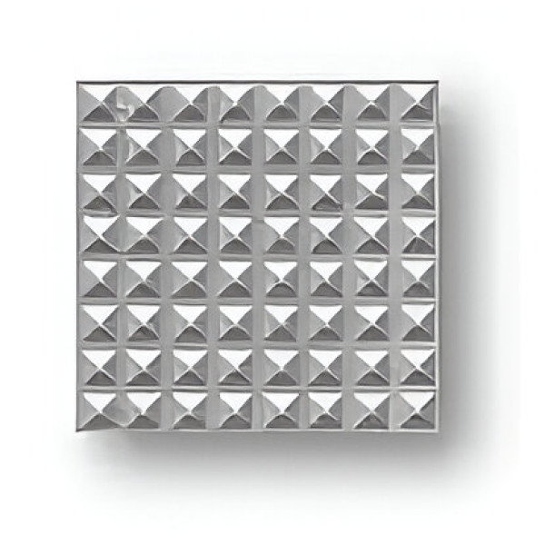 Baldosa Hidráulica de hormigón Punta Diamante Gris 20x20cm