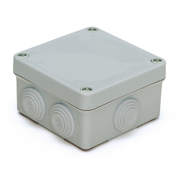 Caja de luz estanca 100x100mm con conos