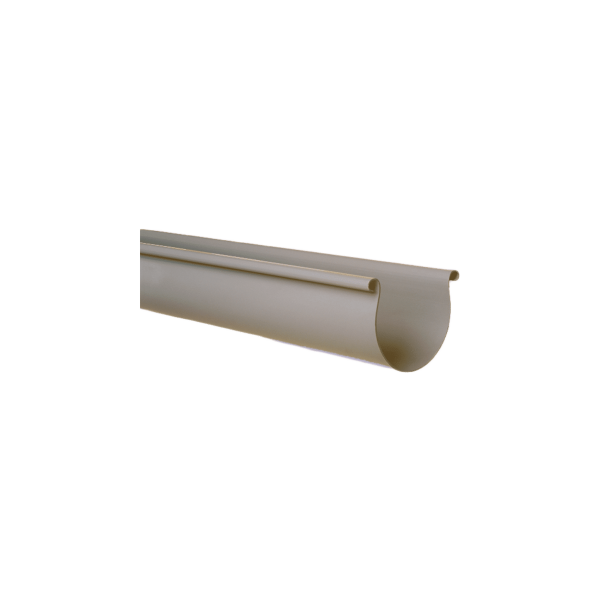 Canalón Circular Doble Voluta PVC 4ML, DIAM. 185mm, Gris 