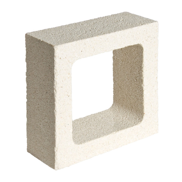 Celosía VENTANA 8x20x20cm Blanco