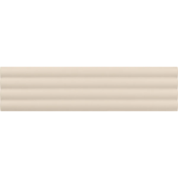 Revestimiento relieve COSTA NOVA ONDA Beige Matt 5x20cm de Equipe