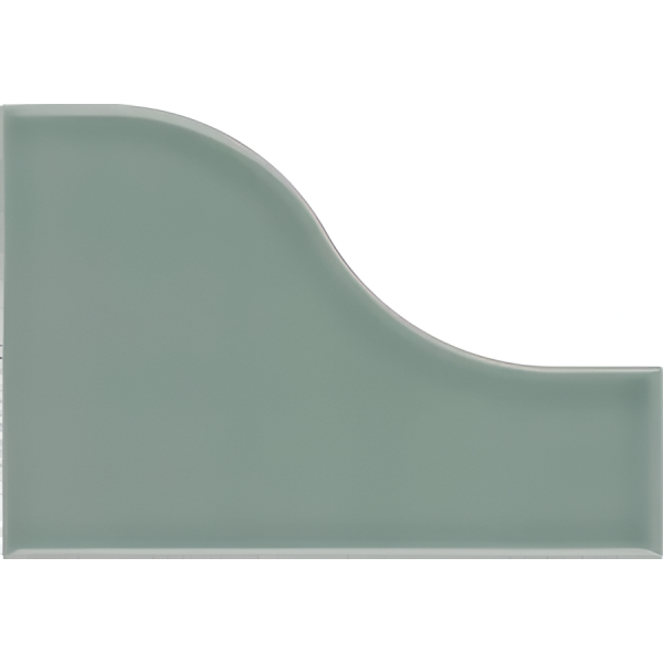 Revestimiento CURVE Aquarium Gloss 8,3x12cm Equipe Cerámicas