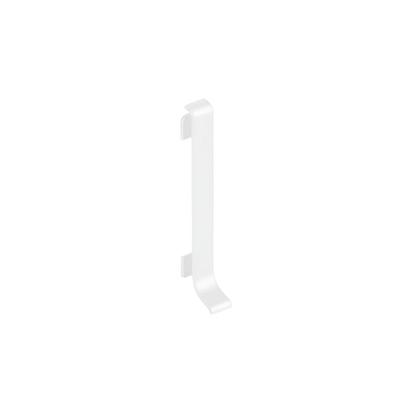 DESIGNBASE-SL/V perfil empalme aluminio lacado Blanco Brillo 80mm