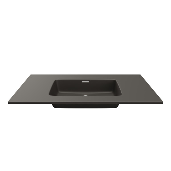 Lavabo para mueble de baño etna negro mate