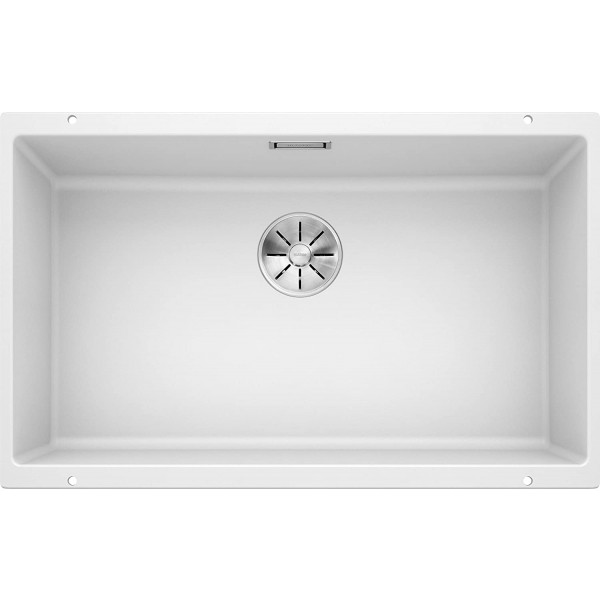 Fregadero bajo encimera blanco subline 700-U 73x46cm Blanco