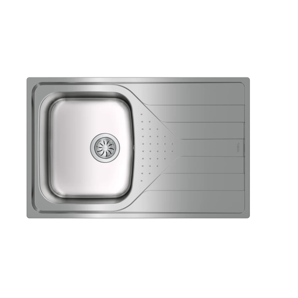 Fregadero UNIVERSE T-XP Acero Inoxidable con escurridor derecha 79x50cm ref. 115110013 de Teka