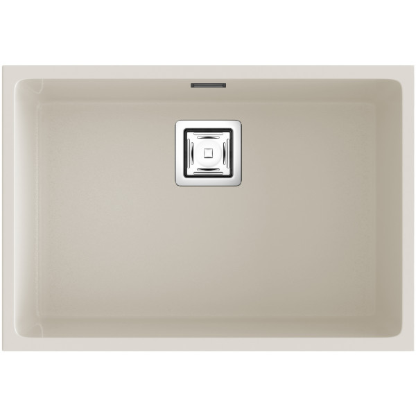 Fregadero ZIE60 Pergamon brillo bajo encimera 650x450x200mm