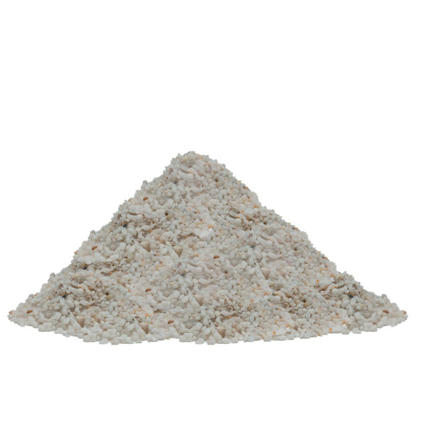 Grava Blanca Macael Lavada y Secada 3/6mm, Saco 20 kg