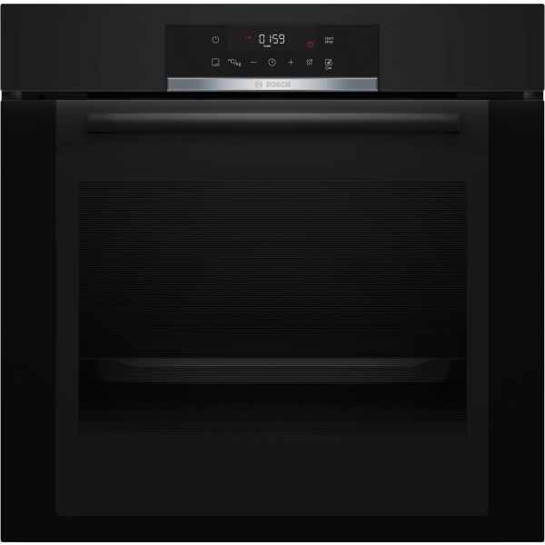 Horno multifunción Serie 4 integrable 60cm Negro HBA372EB0 de Bosch