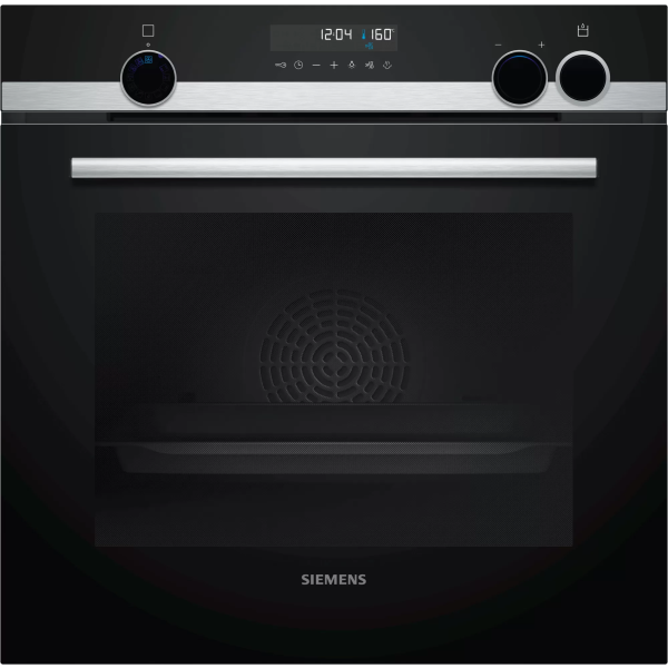 Horno multifunción iQ500 con vapor 60cm HR538ABS1 de Siemens