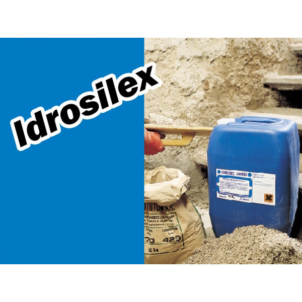 IDROSILEX hidrofugante Líquido para moreteros cementosos 25kg