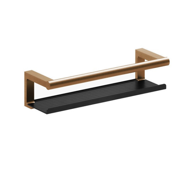Jabonera ducha Architect S+ Cobre Cepillado de Cosmic 