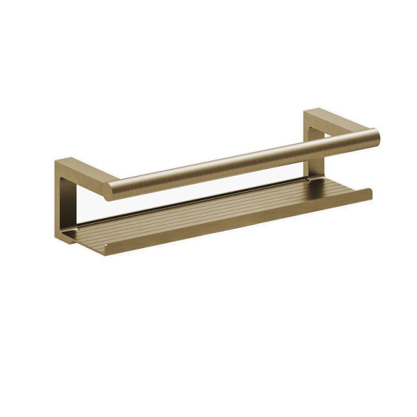 Jabonera de ducha Architect S+ Oro Cepillado de Cosmic Studio