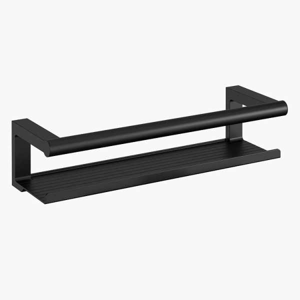 Jabonera de ducha Architect S+ Negro Mate de Cosmic