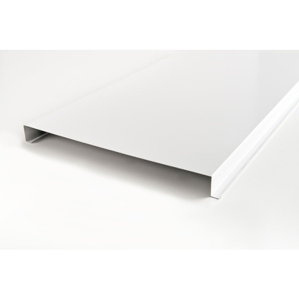 Techo Metálico Lama Venezia aluminio 2ML, Blanco satinado