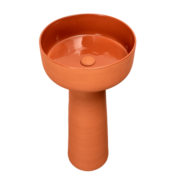 Conjunto Pedestal y Lavabo Index Rojo Cipì