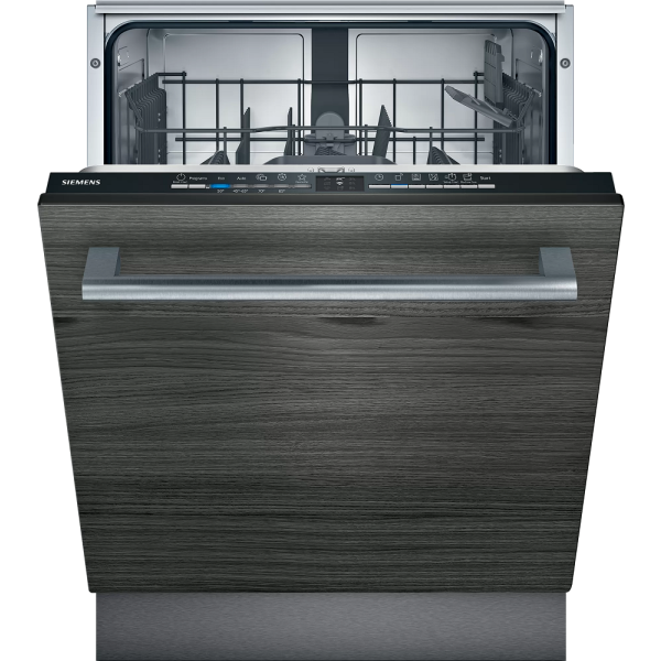 iQ100 Lavavajillas integrable 12 servicios, acabado negro de SIEMENS 