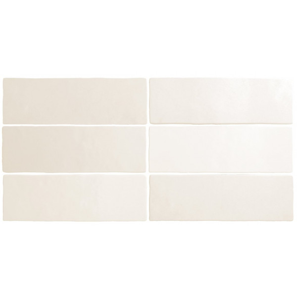 Revestimiento MAGMA CORAL WHITE 6,5X20cm Equipe Cerámicas