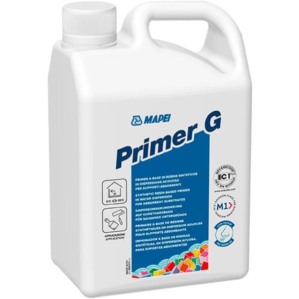 Primer g para colocación de cerámica.