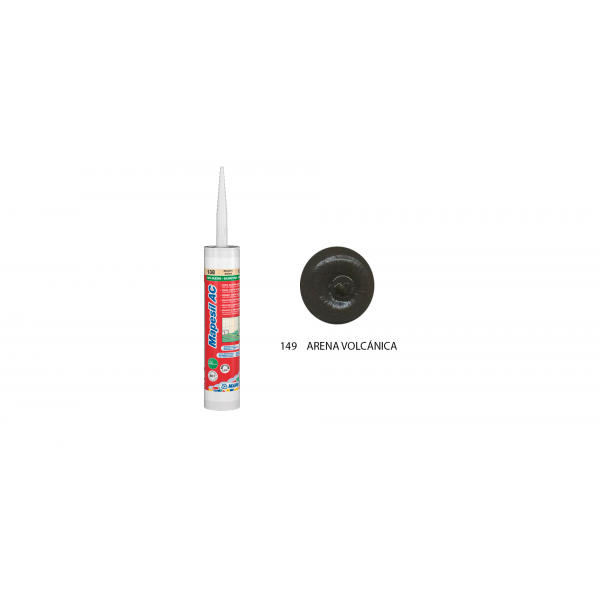 Silicona color Arena Volcanica 149 MAPESIL AC Mapei 