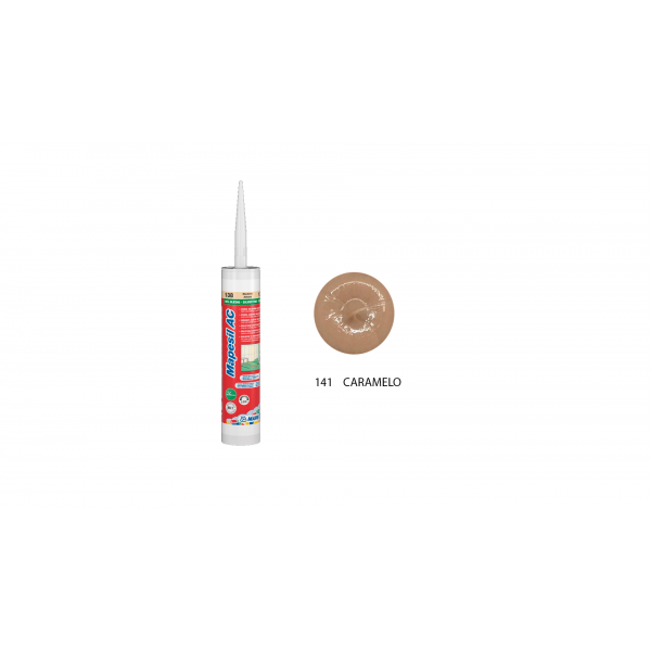 Silicona color Caramelo 141 MAPESIL AC Mapei 