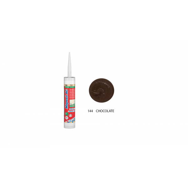Silicona color Chocolate 144 MAPESIL AC Mapei