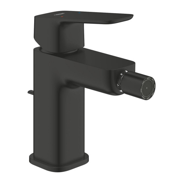 Monomando de Bidé Cubeo Negro Mate Grohe