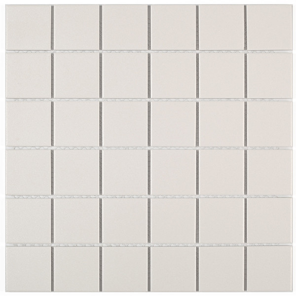 Mosaico enmallado DOVER WHITE 30x30cm